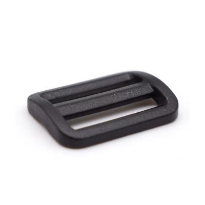 China Bags Discount 25mm Plastic Tri Glide Slide Buckle Strap Adjuster For Backpack for sale