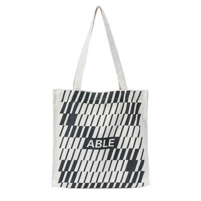 China Custom Tote Canvas Durable/Recyclable/Folding Reusable Cotton Shopping Bag Eco-Friendly Tote Bag for sale