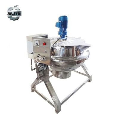 China Vegetable Processing Plant Electric Heating Lined Caramel Kettle Cooking Machine for sale