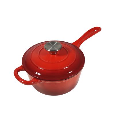 China Sustainable High Quality Household Non Frying Milk Pot Stick Sauce Pan With Lid For Kitchen for sale