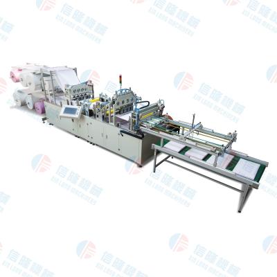 China 12 kW ultrasone buitenste trapeziumvormige luchtfilter zak maken machine XL-7002 Te koop