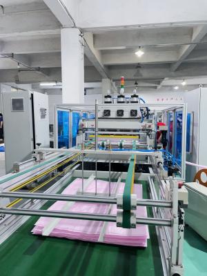 China Fully Automatic Non Woven Bag Making Machine Displays Abnormal Out-Of-Feed Operation And Automatically Stops The Drive for sale