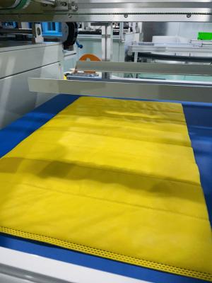 China Máquina de fabricação de sacos trapezoidais planos por ultra-som de 6 kW para sacos retangulares ou trapezoidais à venda