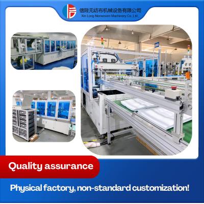 China Innovative Ultrasonic Trapezoidal High Efficiency Air Filtration Bag Machine for sale