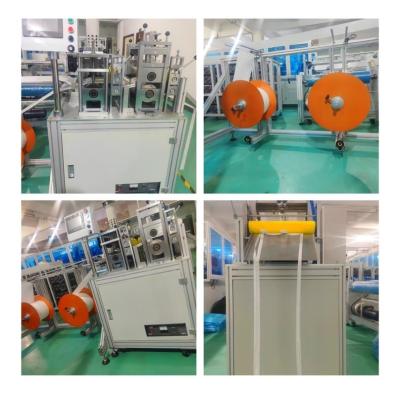 China 100pcs/Min Ultrasonic Trapezoidal Small Inner Bag Making Machine For High Speed Production And Finishing Out Of Material for sale