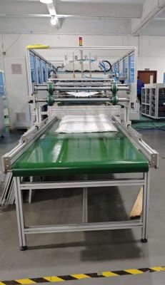 China Multifunctional Automatic Production Equipment For Trapezoidal Air Filter Bags With Partition Strips for sale