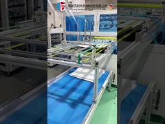 Primary air filter bag making machine062801