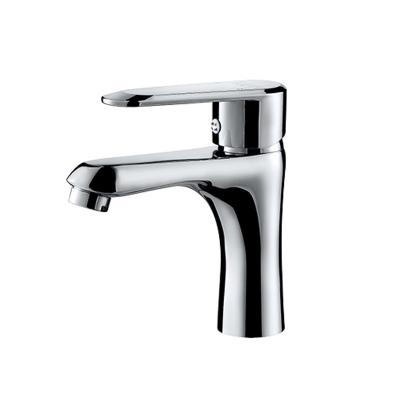 China Thermostatic Faucets Wholesale Basin Faucet Single Hole Bathroom Brass Basin Sink Faucet for sale