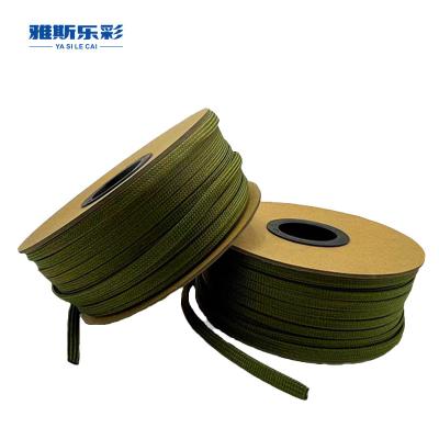 Cina Poliestere Militare Verde Filtro di Cavo Maniche di Cavo di Nylon Maniche in vendita