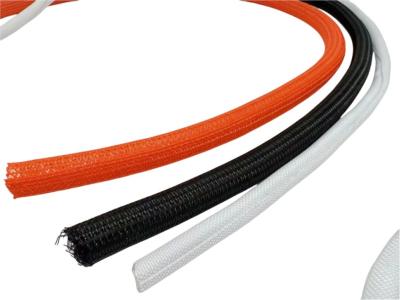 China UL 94 V-2 Zwart Flexibel Split Cable Wrap Sleeve Voor Temperatuur -50°F Tot 150°F Te koop