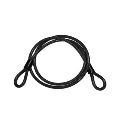 China Steel Work With Material Steel U Lock Bicycle Cable Lock for sale