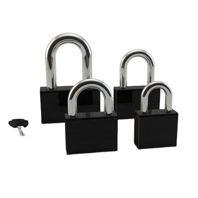 China Removable Hardened Metal Wood Cabinet Shackle Heavy Duty Padlock For Restaurant Locker Lock for sale