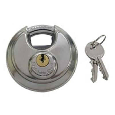 China Stainless Steel Lock Body Around Umbrella Storage Security Stainless Steel Shaped Padlock for sale