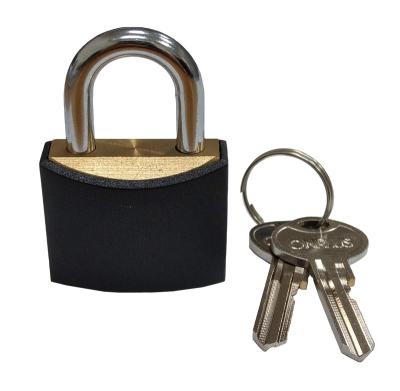 China High quality brass tri circle brass padlock for school gym locker, latch cabinet, door. fence for sale