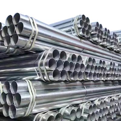 China Hot dipped galvanized round structure pipe steel pipe gi pipe pre galvanized steel pipe galvanized tube for sale