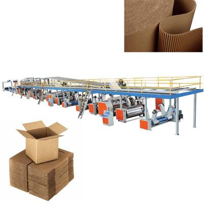 China Factory Paper Mill Plant Small Corrugated Cardboard Paper Making Machine Price for sale