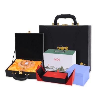 China Factory Price Handmade Customized Logo Luxury Outer Packaging Paper Cardboard Boxes Paper Boxes Wine Gift Packaging Box for sale