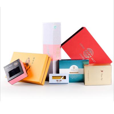 China Eco-friendly Handmade Perfume Lipstick Customized Cosmetics Packaging Box Scarf Wedding Candy Gift Rigid Paper Boxes for sale