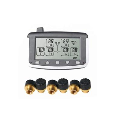 China Truck and Trailer RV Motorhome 6 Tire Sensor Tire Pressure External Monitoring System TPMS 75x55.5x24.5(mm) for sale