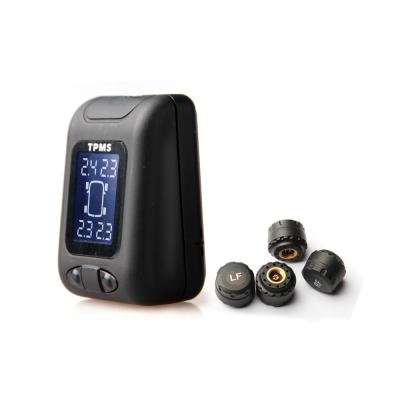 China Wireless Rechargeable TPMS Display Auto Car Tire Pressure Monitor With External Internal Sensor 41(L)*27(W)*56(H)mm for sale