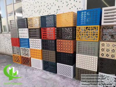 China Heat Pump Cover Aluminum Metal AC Cover for sale