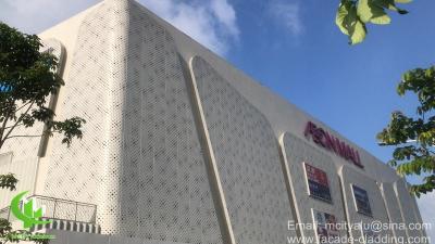 China Perforatd metal facades Metal cladding factory exterior metal solid panel aluminium for sale