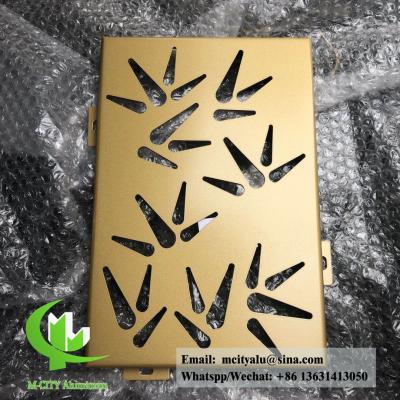 China Solid aluminum panel for facade powder coated grey color 3mm thickness for sale