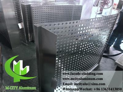 China Perforating Aluminium Sheet Metal Mesh For Wall Ceiling Facades for sale