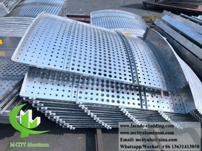 China Perforating Metal Cladding Aluminium Facades For Exterior Wall Cladding for sale