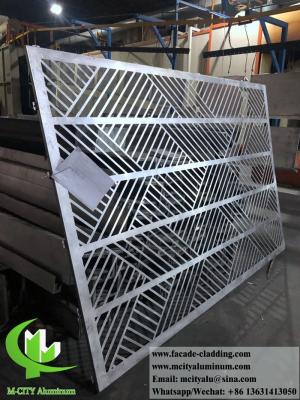 China External metal cladding system aluminum facade panels 3mm powder coated for sale