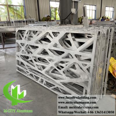 China Tree design metal screen decorative aluminium sheet for fence rail decoration anti rust for sale