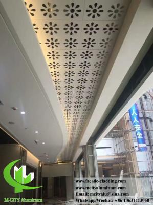 China Perforated Metal Sheet Aluminum Ceiling Decoration for sale