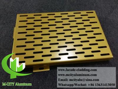 China Perforated Metal Wall panels for cladding ceiling, Fireproof perforated metal mesh for sale