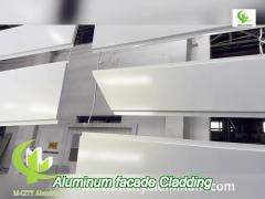 hyperbolic aluminum cladding panels metal panels double curved shape