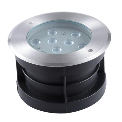 China 9W 18W LED Underground Waterproof LANDSCAPE Light IP67 Garden Inground Light Suitable Light 120v for sale