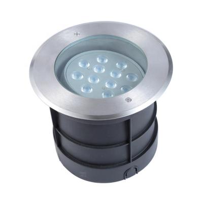 China LANDSCAPE Around Inground Light 18W 24W IP67 Adjustable Outdoor Waterproof Recessed Floor Around LED Deck Garden Inground Buried Lights for sale