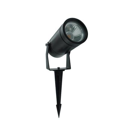 China Outdoor Garden 10W LED Garden Spike Light IP67 Black Aluminum Garden Spot Lights for sale