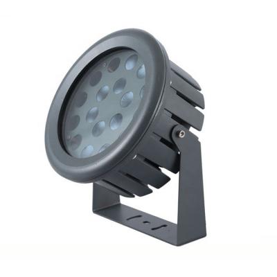 China Garden Spike Light Outdoor Spotlights LANDSCAPE 12W 18W 24W 36W 48W Black Finish Surface Mounted Outdoor LED Garden Light for sale