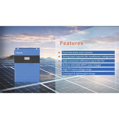 China Best product imports FRECON SP500 hybrid solar inverter growatt 103*280*378mm for sale