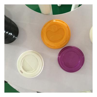 China 6/7/9oz PS Disposable Food Graduate Cup Lids Cup Cover For Paper Cup for sale