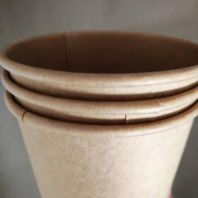 China Waterproof 250+18gsm PE coated kraft paper use for paper bowl for sale