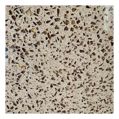 China Easy To Install And Maintain Faux Quartz Stone Wall Panels Dinner Table Artificial Marble Quartz Stone for sale