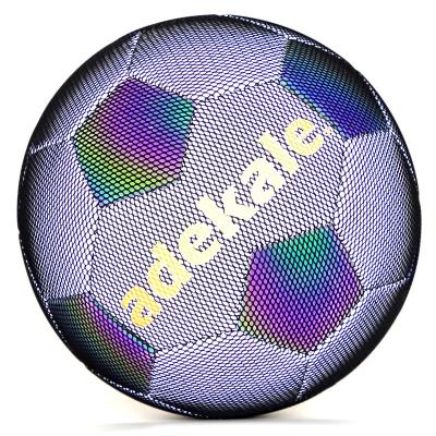 China Foot Sports 2022 Colored Advanced Waterproof Size 5 Holographic Custom Soccer Ball for sale