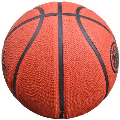 China Custom Logo Indoor Outdoor Gym Basketball Custom Size Basketball PU Leather Wear Resistant Rubber Leather for sale