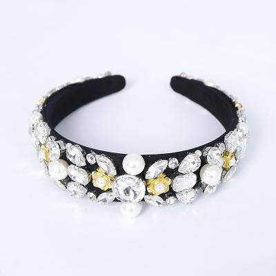 China Fashion Baroque Hair Bands Wholesale Baroque Jewelry Headband for sale