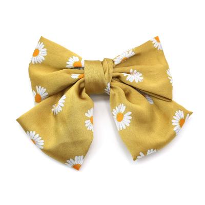 China Fashion Hair Accessories Wholesale Cute Bows Online Daisy Hair Hair Clips for sale