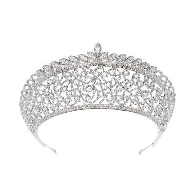 China Hot European Fashion Sales Fashion Sales Hair Accessories Bridal Luxury Women Bridal Tiara Tall Crowns For Sale for sale