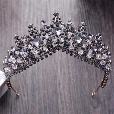 China Wholesale Crowns Tiaras Y Bridal Tiaras Baroque Pageant Crown for sale