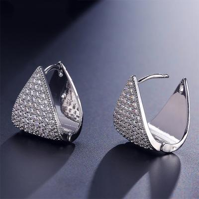 China Luxury Bridal Rhinestone Crystal Jewelry Wedding Fashion Creative Earrings Accessories for sale