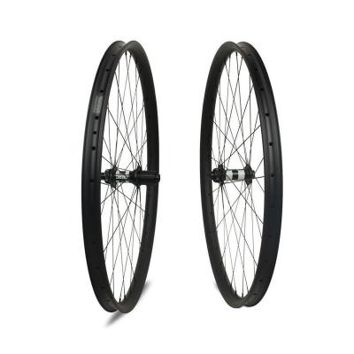 China MTB/DH Down Hill Bike Wheelset MTB 27.5er Rims Factory Sale 40mm Width Down Hill Bike Carbon WHEELS Carbon Bike Wheel for sale